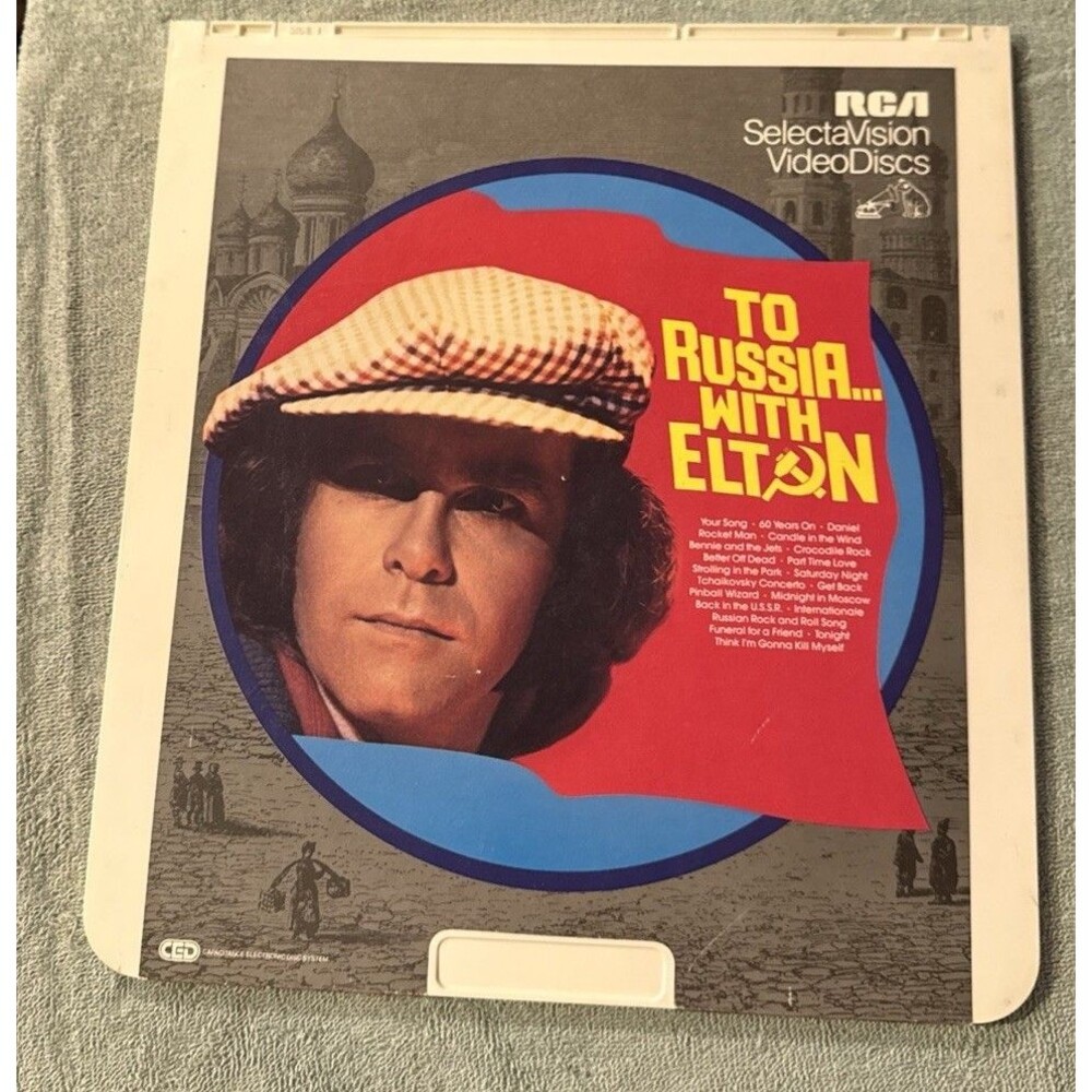 To Russia... With Elton John (1979) CED Videodisc